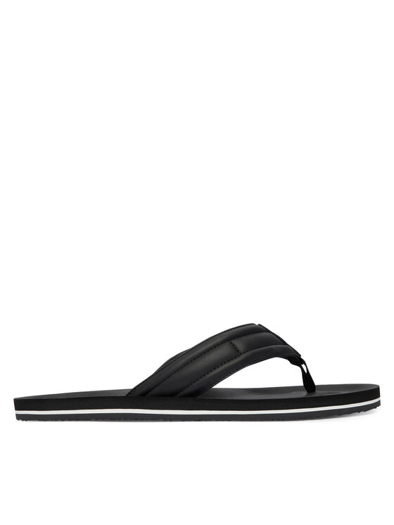 Tommy Hilfiger Japonki Hilfiger Padded Beach Sandal FM0FM05801 Czarny