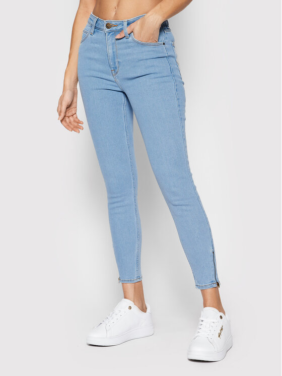 Lee Jeansy Scarlett L31BTVZB 112145019 Niebieski Skinny Fit