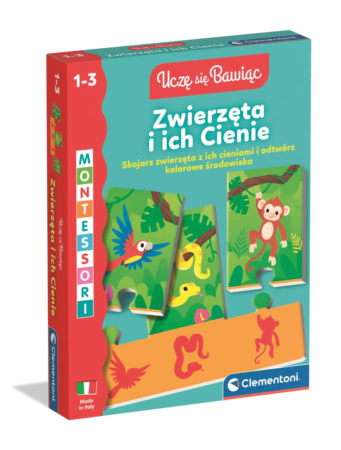 Zwierzęta i ich cienie 50424 - zabawka