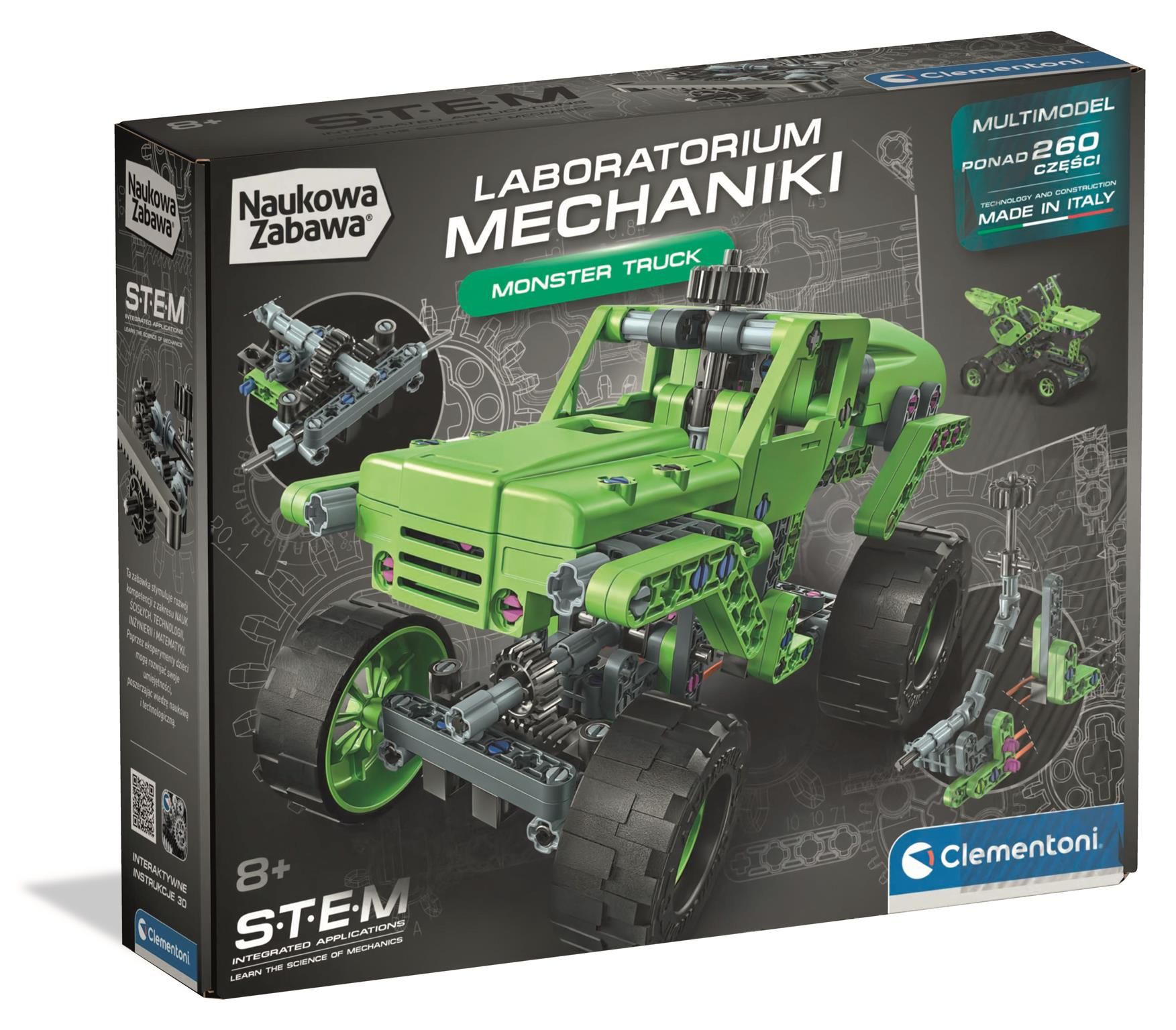Laboratorium mechaniki Monster Truck 50287 - zabawka