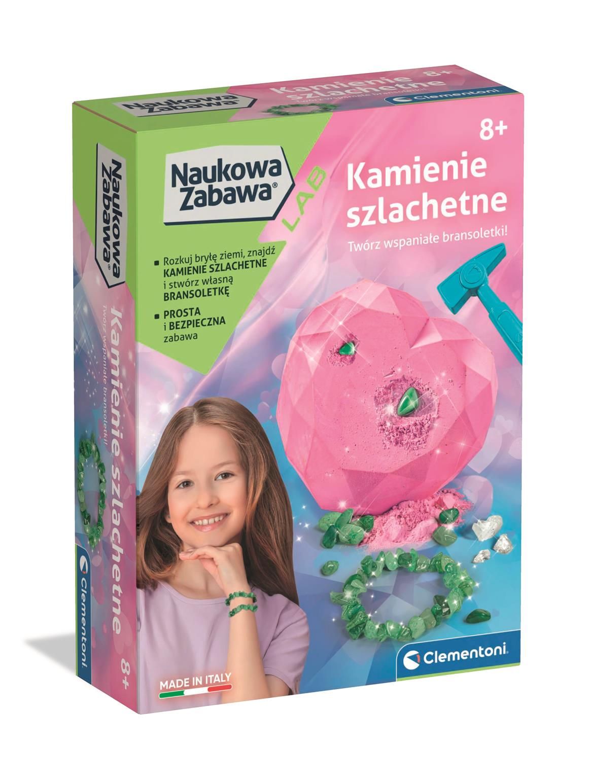 Skamieniałości kamienie szlachetne 50448 - zabawka