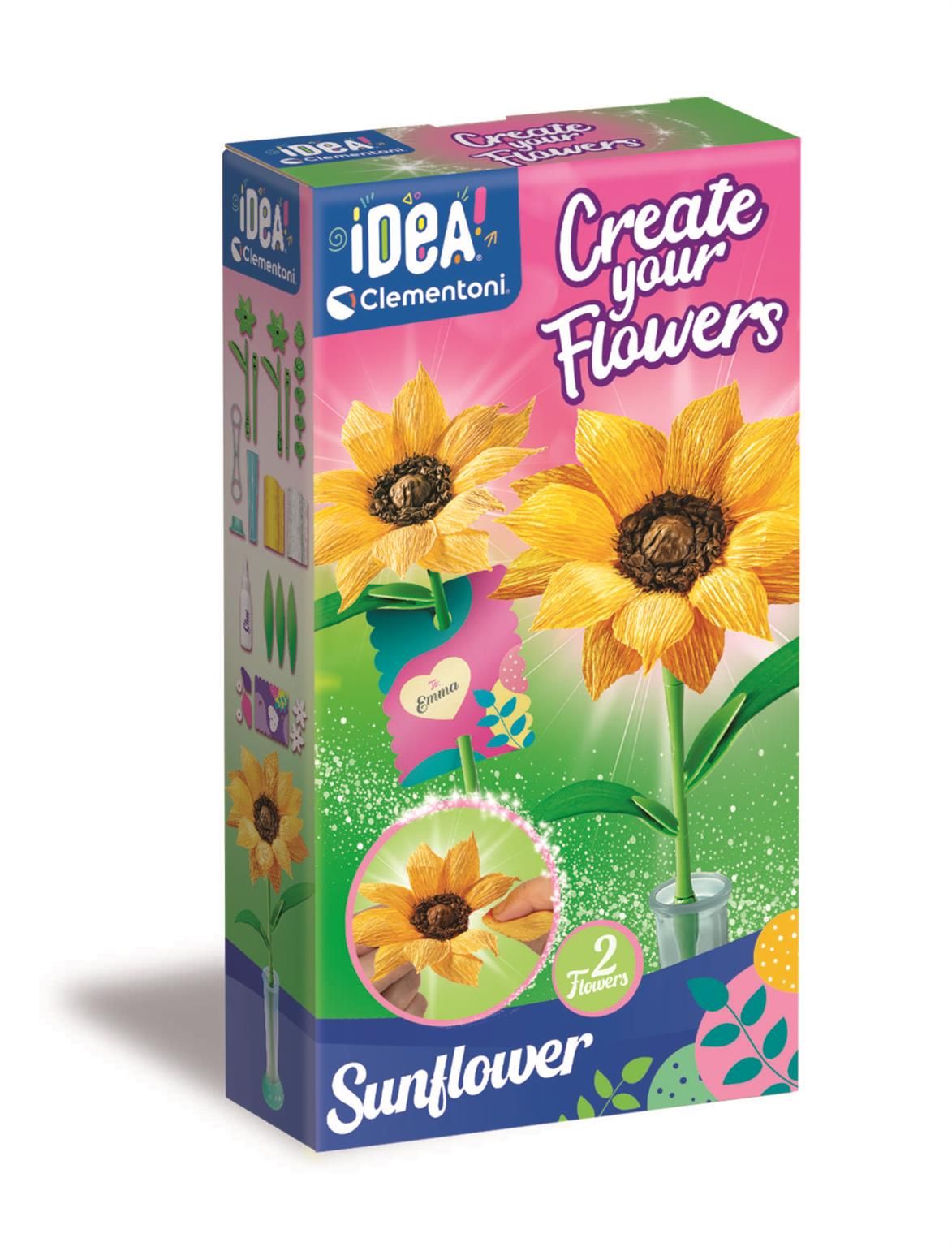 Mini fabryka kwiatów Słonecznik 18347 - zabawka