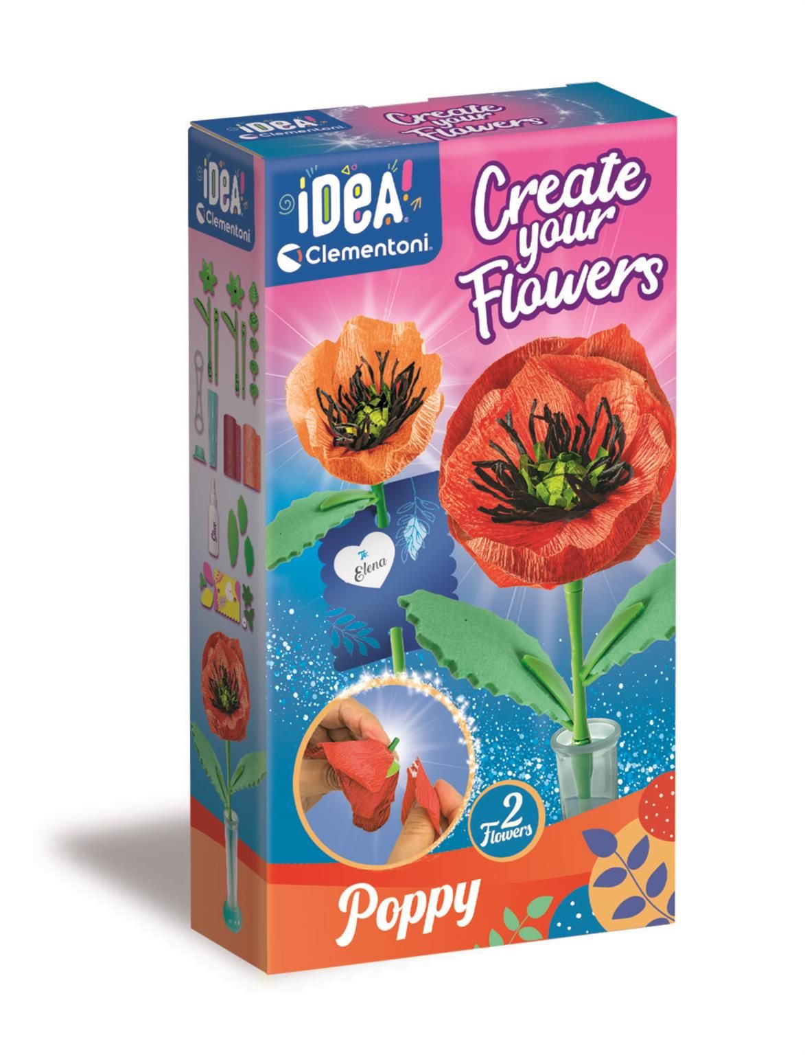 Mini fabryka kwiatów Mak 18345 - zabawka