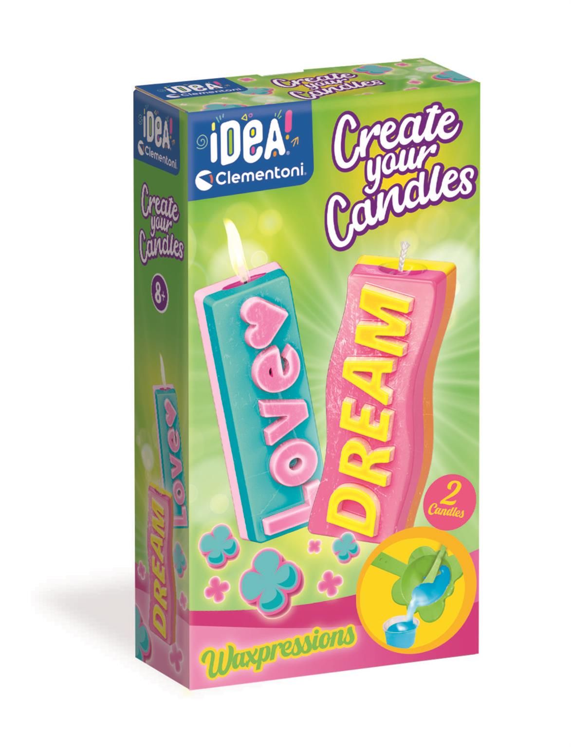 Mini fabryka świeczek Wiadomości 18353 - zabawka