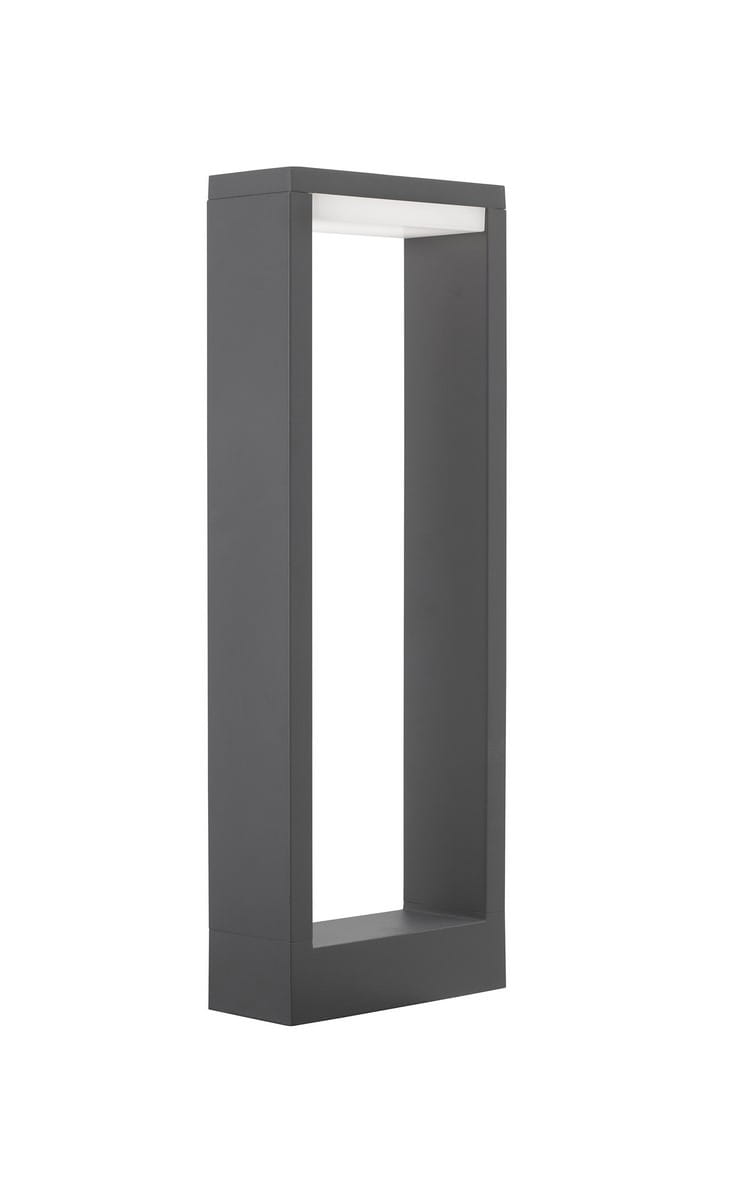 Luces Exclusivas MORALEJA LE71337 Lampa ogrodowa stojąca prostokątna szara