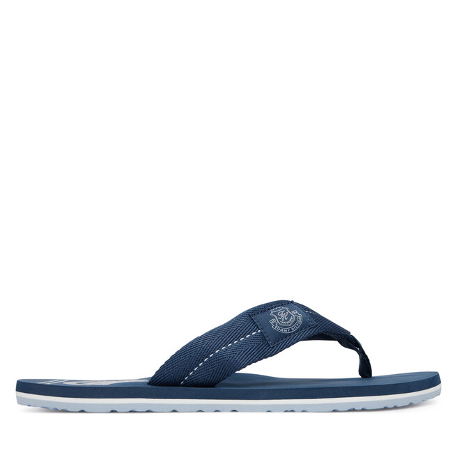 Japonki Tommy Hilfiger Patch Hilfiger Beach Sandal FM0FM05804 Niebieski