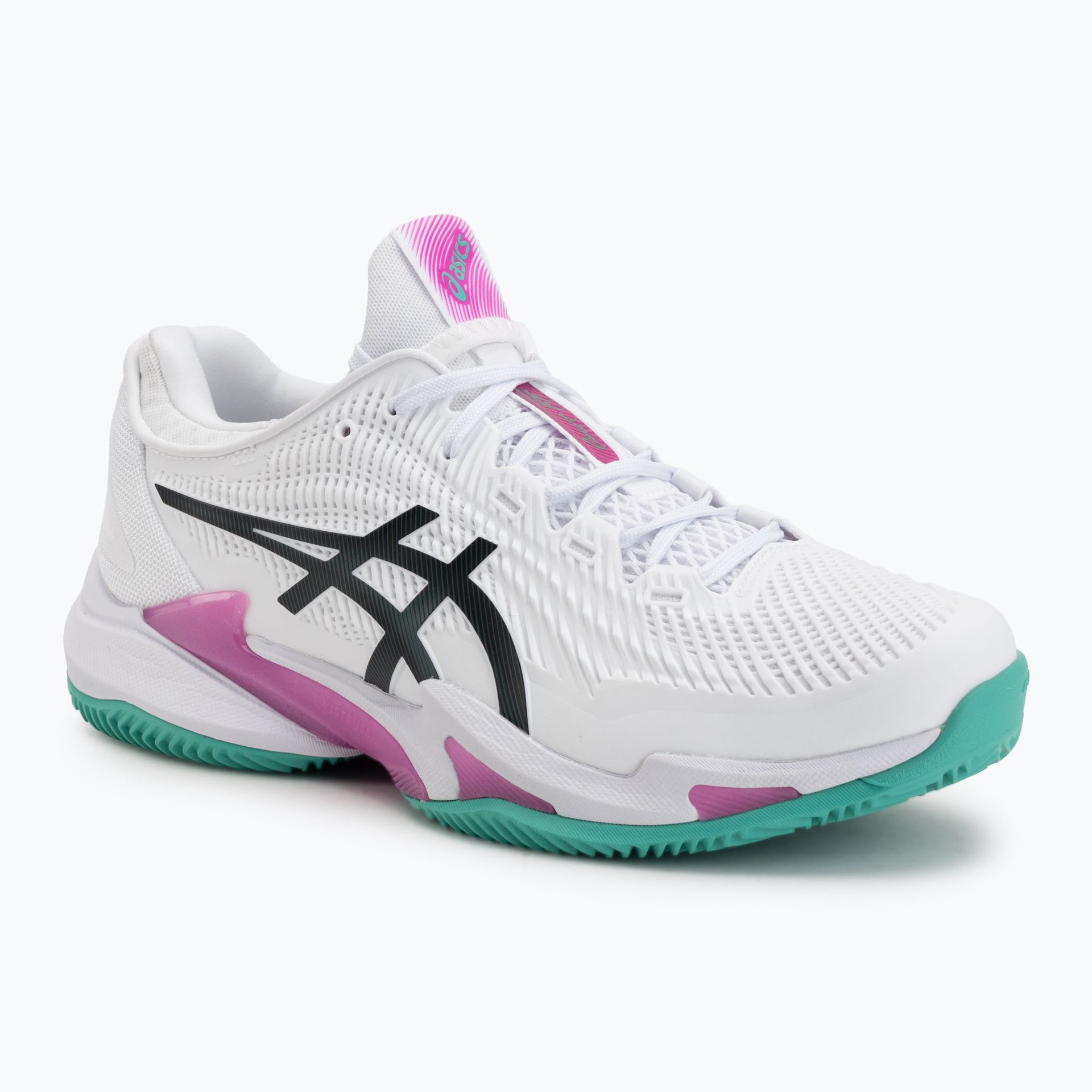 Buty do tenisa męskie ASICS Court FF 3 Clay white/digital sakura WYSYŁKA W 24H 30 DNI NA ZWROT