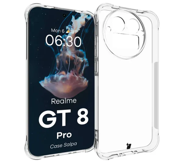 Bizon Salpa do Realme GT 8 Pro Przezroczysty
