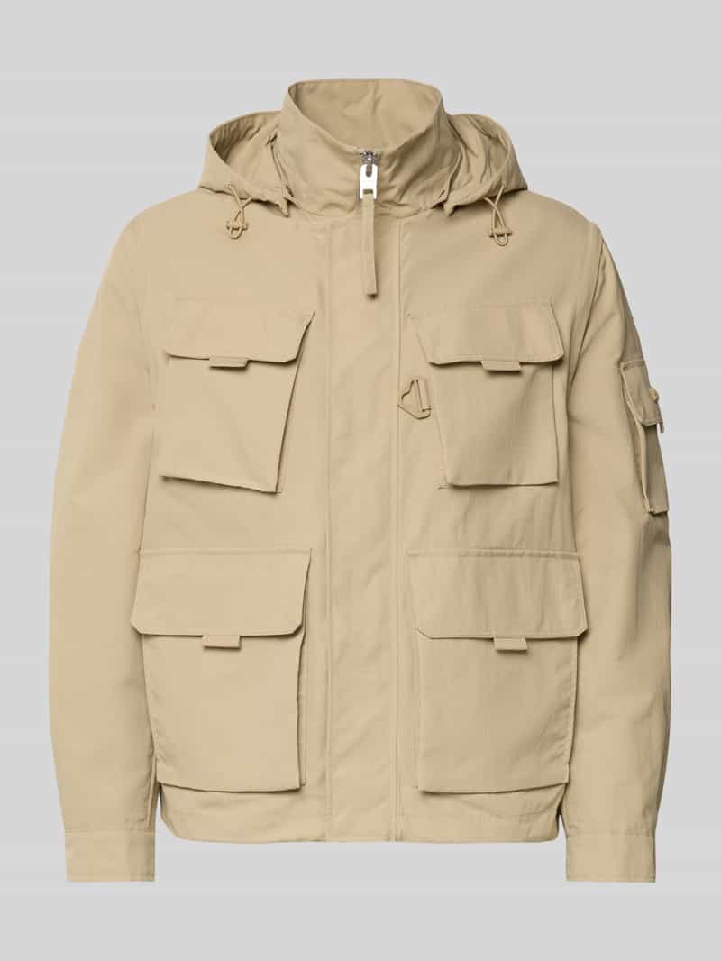 Kurtka funkcyjna o kroju oversized z odpinanym kapturem model ‘BALTERO2611’