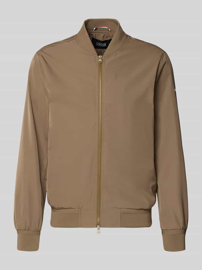 Bomberka o kroju regular fit ze stójką model ‘Rapid’