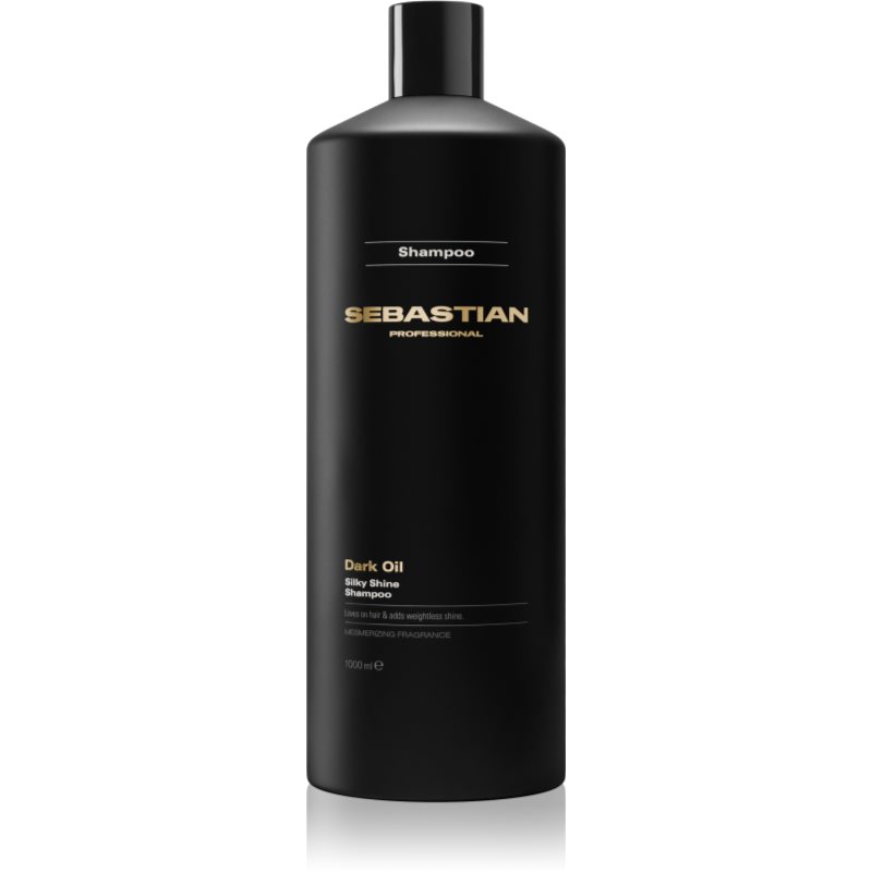 Sebastian Professional Dark Oil szampon nawilżający do nabłyszczania i zmiękczania włosów 1000 ml