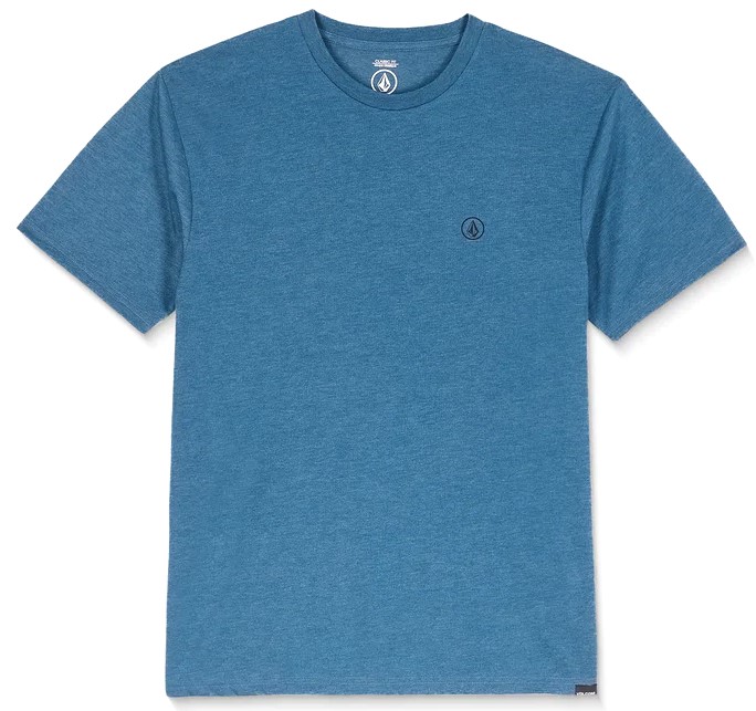 t-shirt VOLCOM CIRCLE BLANKS TEE COSMIC BLUE