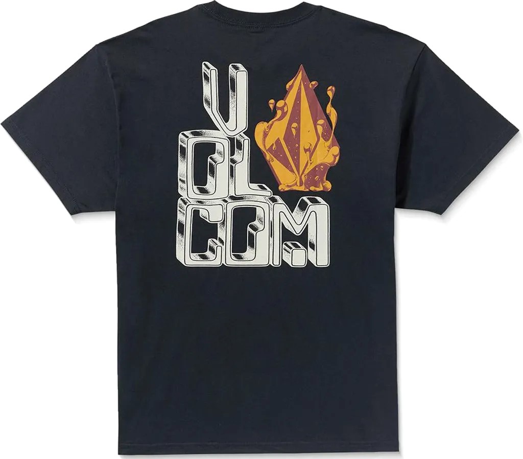 t-shirt VOLCOM FA CALLUM ROONEY SST ANTIQUE BLACK