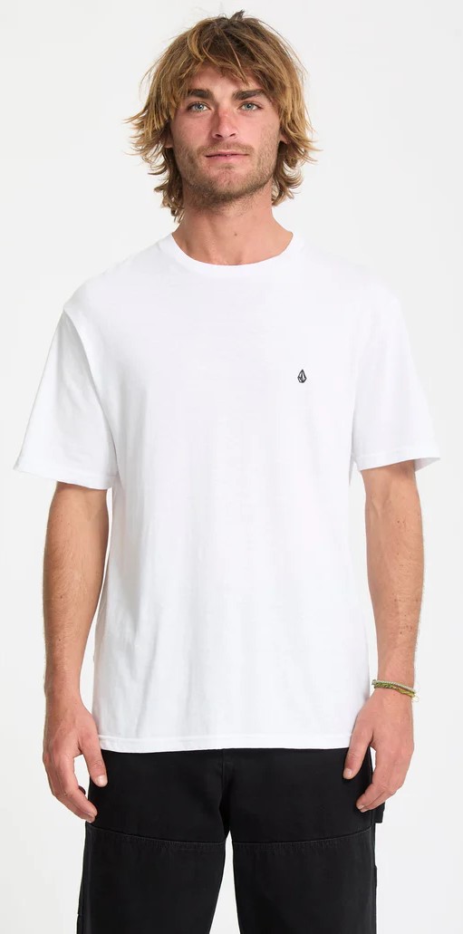t-shirt VOLCOM STONE BLANKS BSC SST WHITE