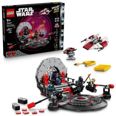 LEGO 75427 Star Wars SMART Play Pojedynek w sali tronowej i A-Wing