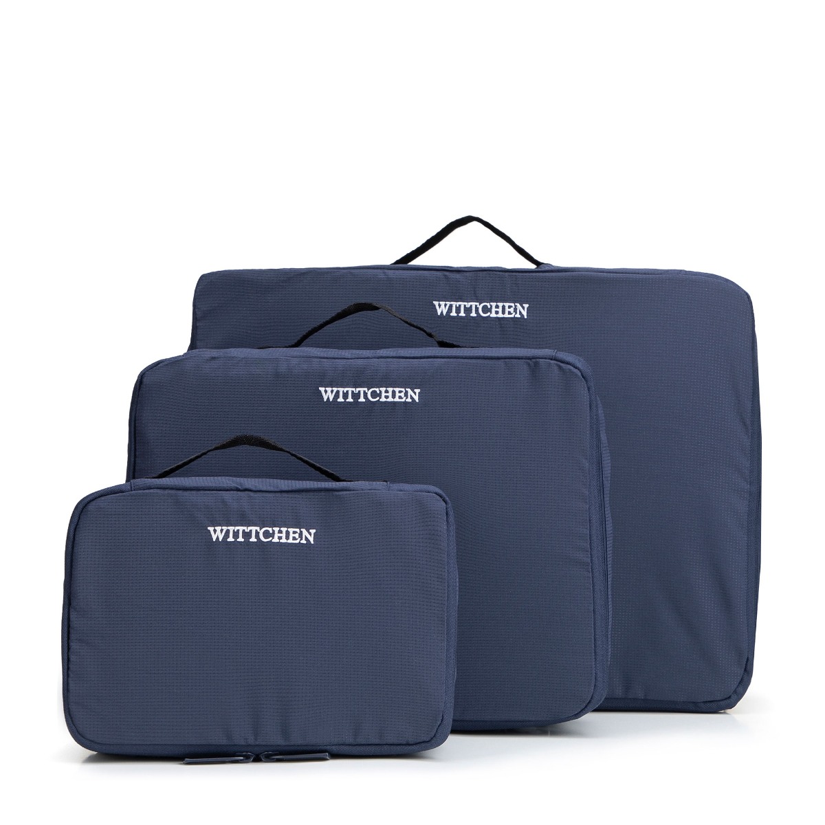 Wittchen Zestaw Organizerów Podróżnych Granatowy 3 szt.