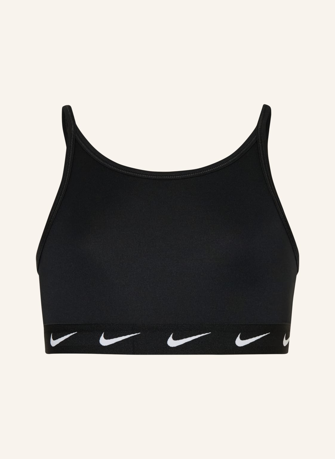 Nike Biustonosz Dri Fit One schwarz