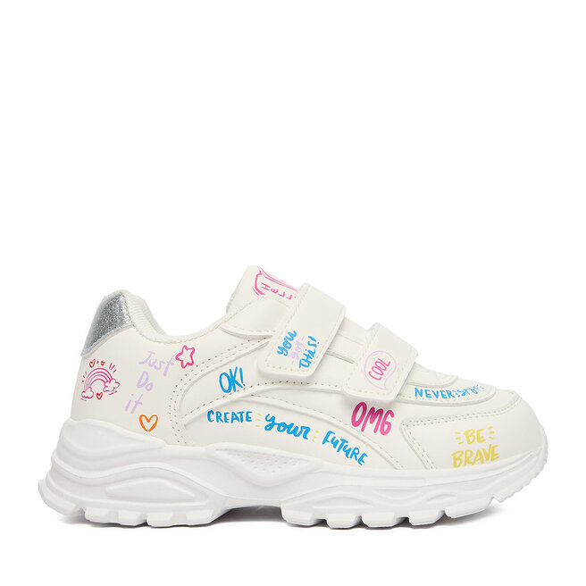 Sneakersy DeeZee CEO -AVO-19627-002 Biały