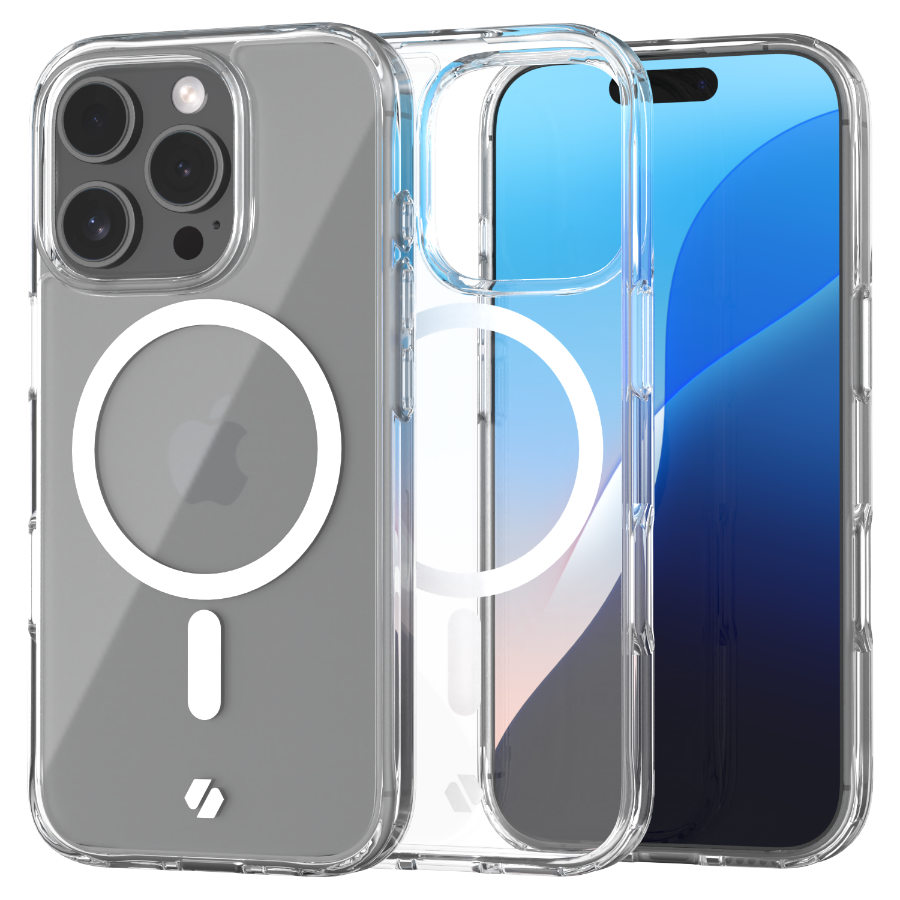 Spacecase Etui Clear Mag iPhone 16 Pro
