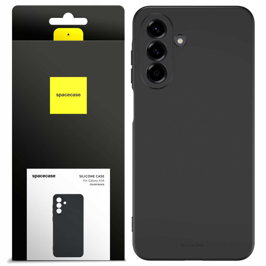 Spacecase Etui Silicone Case 3.0 Galaxy A56 black