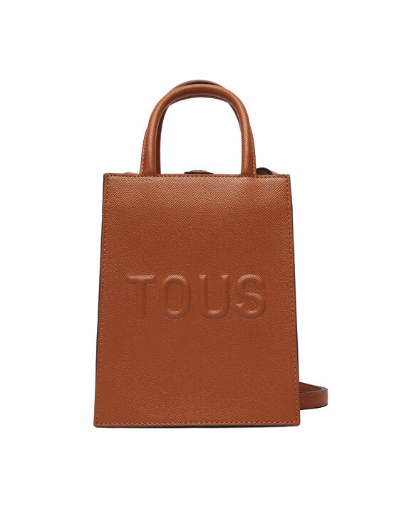 TOUS Torebka MINI BOLSO POP TOUS BRENDA 2002105944 Brązowy