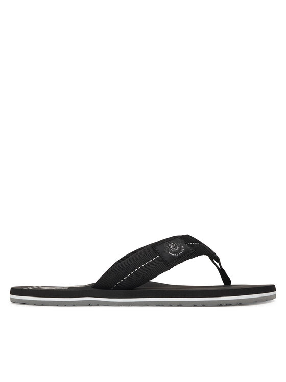 Tommy Hilfiger Japonki Patch Hilfiger Beach Sandal FM0FM05804 Czarny
