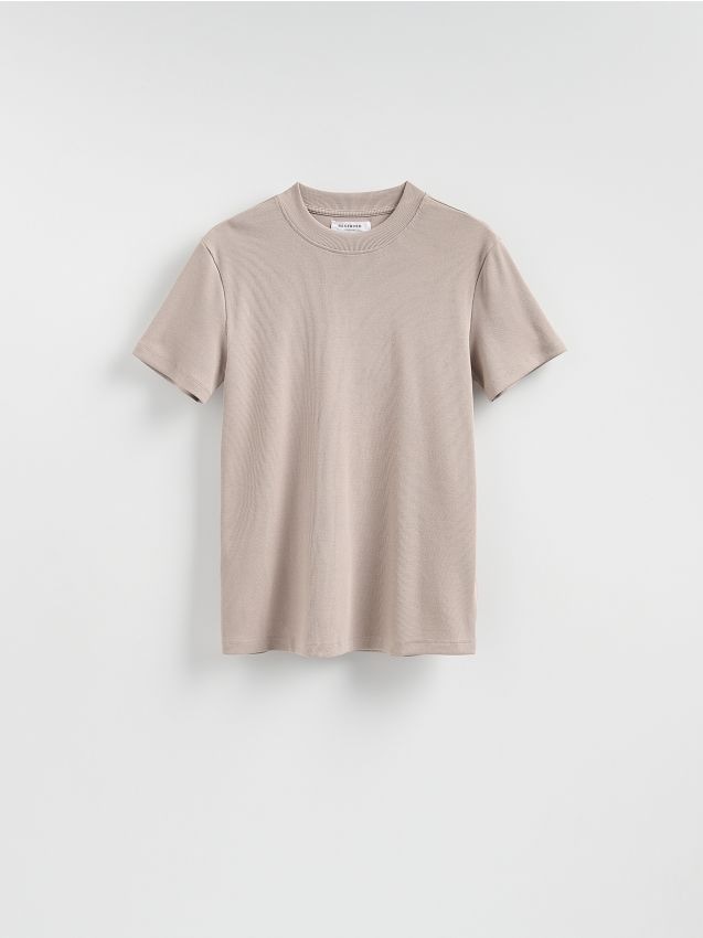 Reserved - T-shirt slim fit - jasnoszary