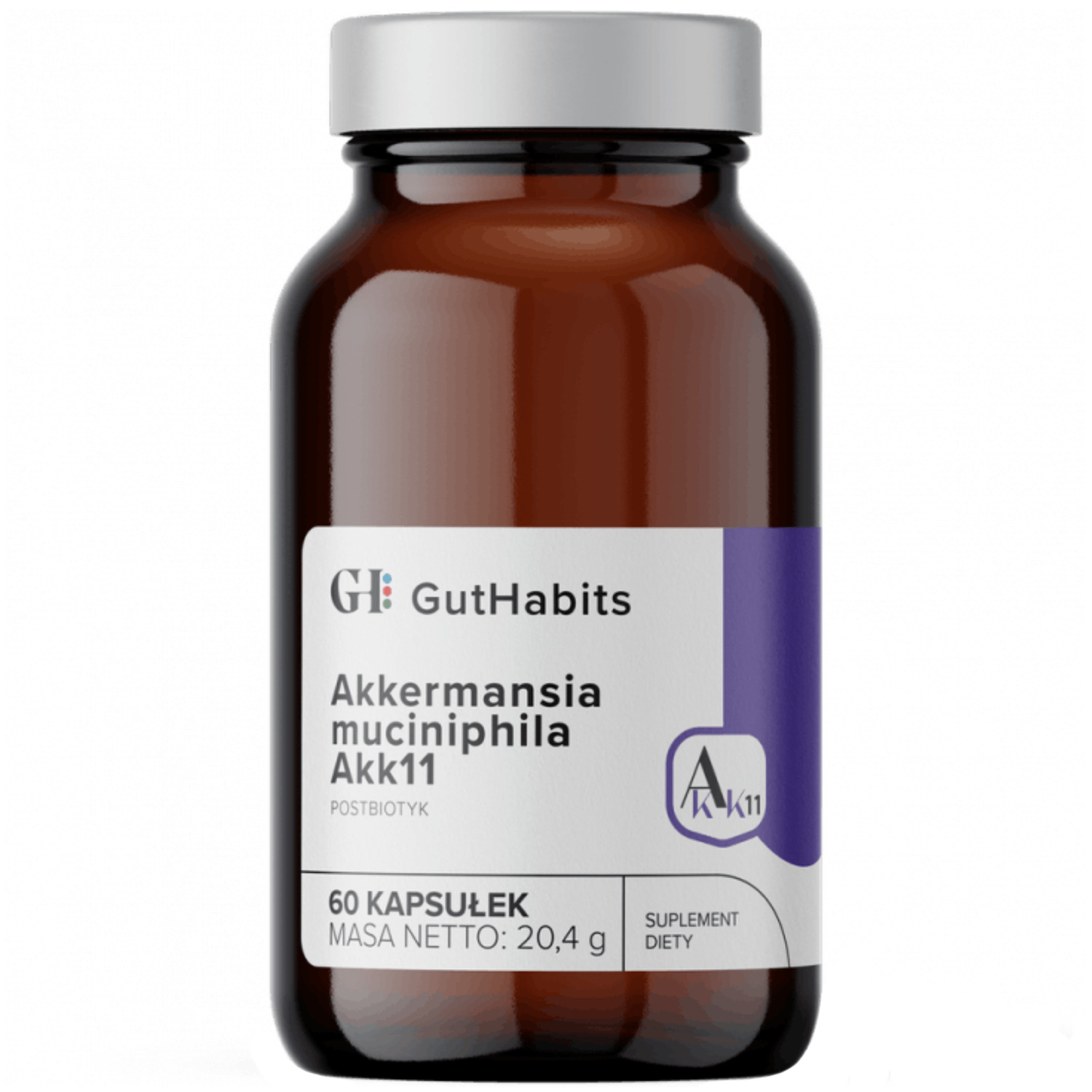 GutHabits Akkermansia Muciniphila Akk11, 60 kapsułek