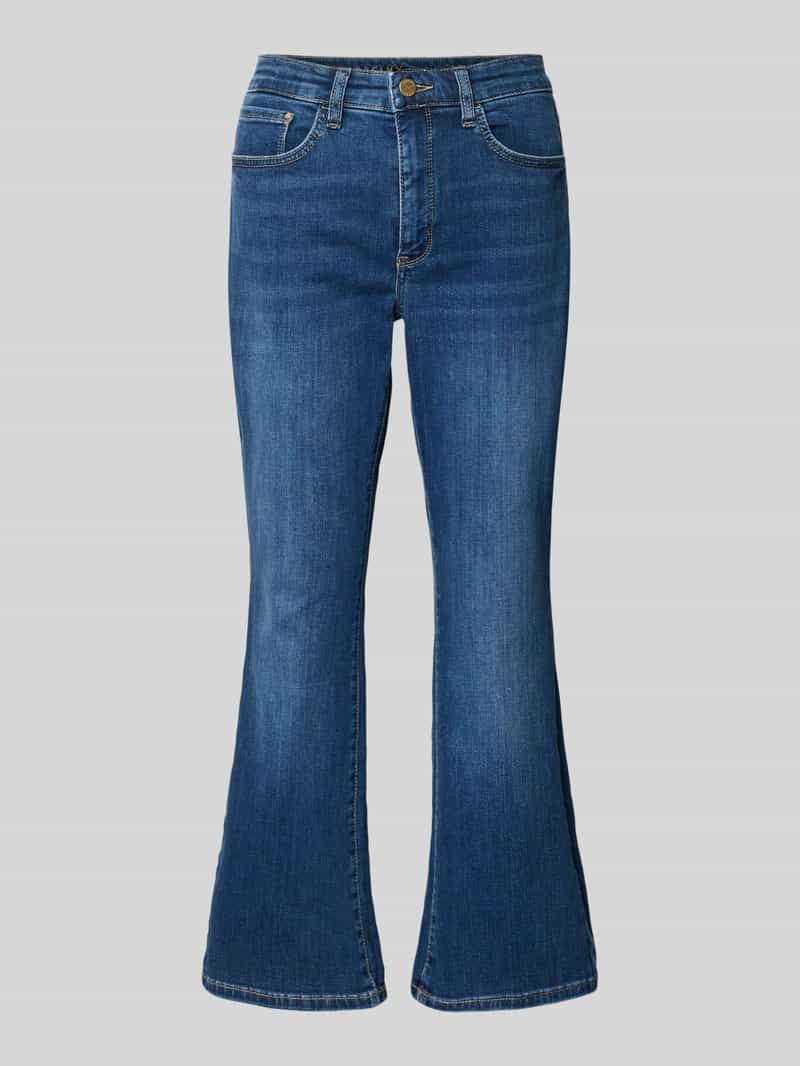 Jeansy z poszerzaną nogawką z mieszanki bawełny model ‘DREAM KICK’