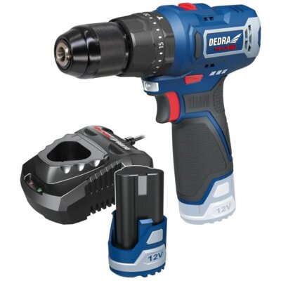 Wiertarko-wkrętarka akumulatorowa DEDRA Maus DED7331 Zestaw z ładowarką