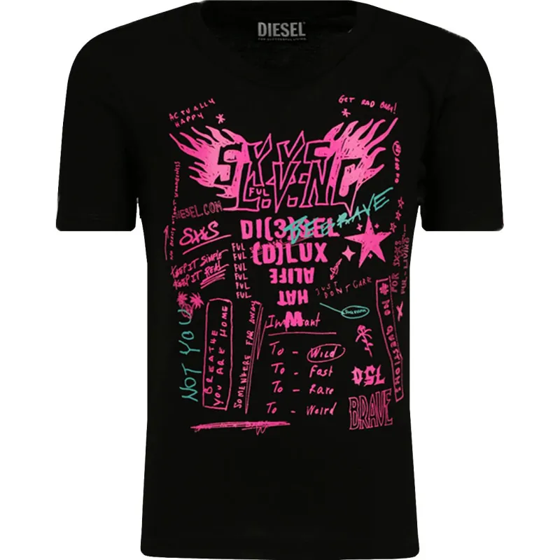 Diesel T-shirt TSILYEXA Regular Fit