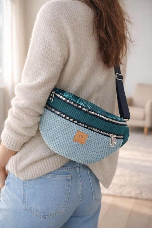 Nerka XL z w odcieniach zieleni Bali