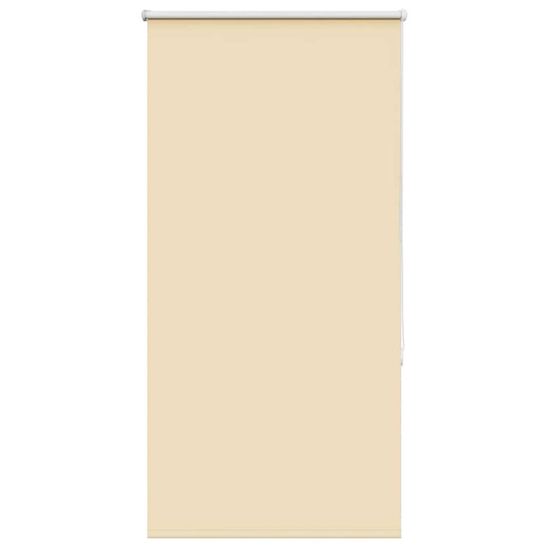 Roleta zaciemniająca beżowa 85x130 cm Szerokość tkaniny 80,7 cm vidaXL