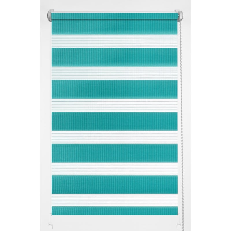Roleta Dzień i Noc 80X150 turkusowa, 1szt