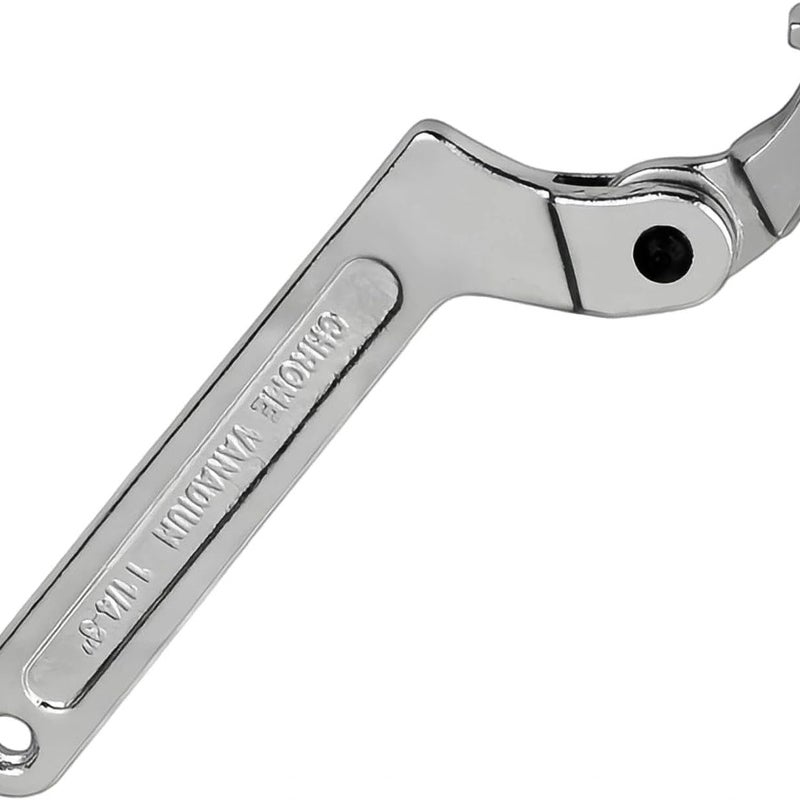 Klucz imbusowy 210 mm, pasuje do nakrętek od 32 do 76 mm, wykonany ze stali wysokowęglowej, do napraw mechanicznych i montażu