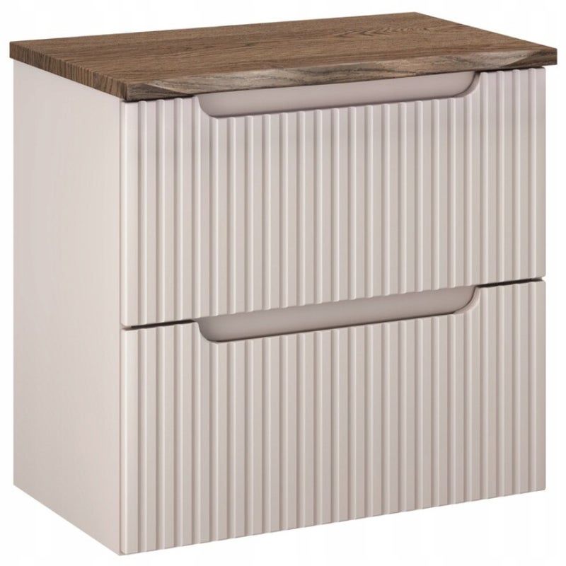 Szafka łazienkowa NOVA KASZMIR 60 cm z blatem dąb Casella