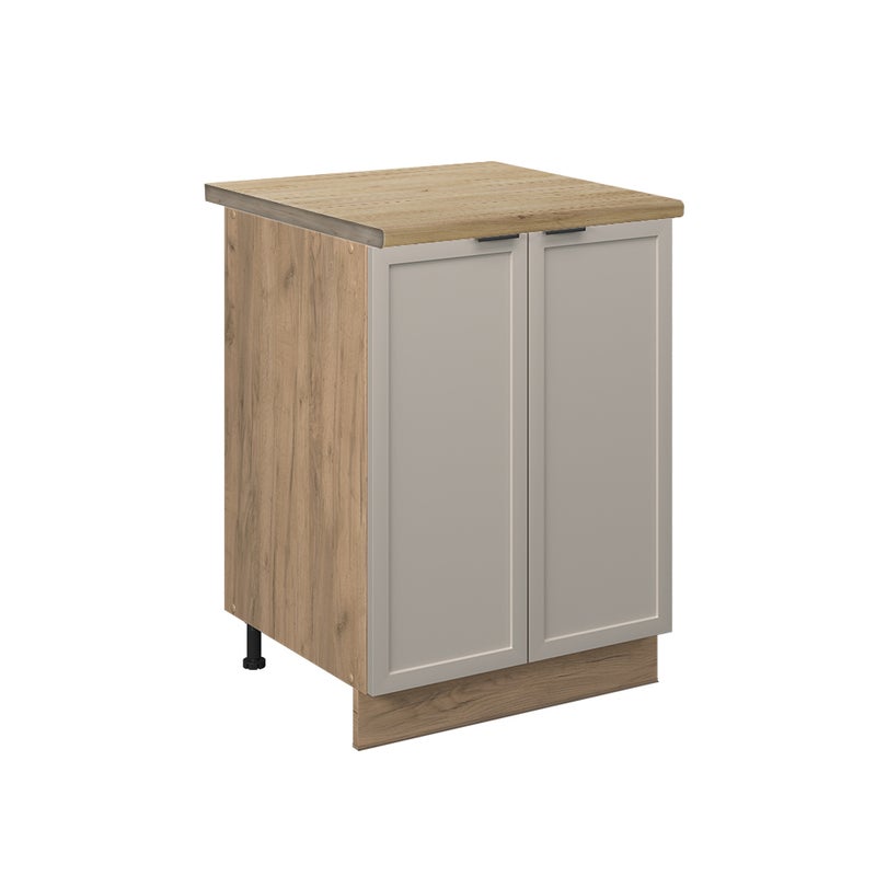 Vicco Szafki kuchenne Fame-Line, GreyBeige, 60 cm , BP Dąb