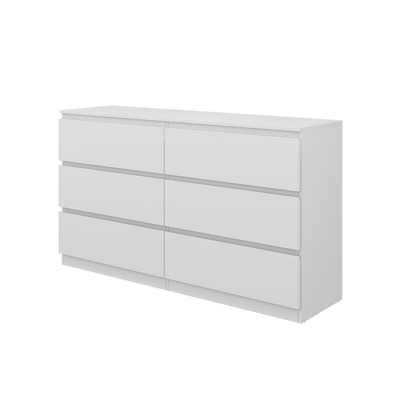 Vicco Komoda z szufladami Calisto, Biały, 39 x 78.5 cm