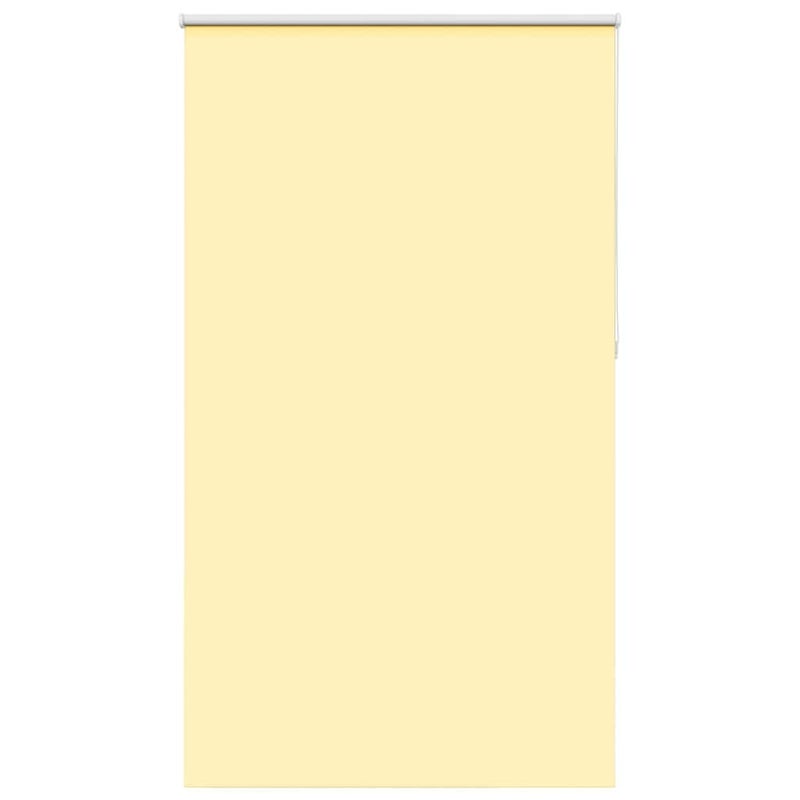 Roleta zaciemniająca Żółta 140x230 cm Szerokość tkaniny 136,6cm vidaXL