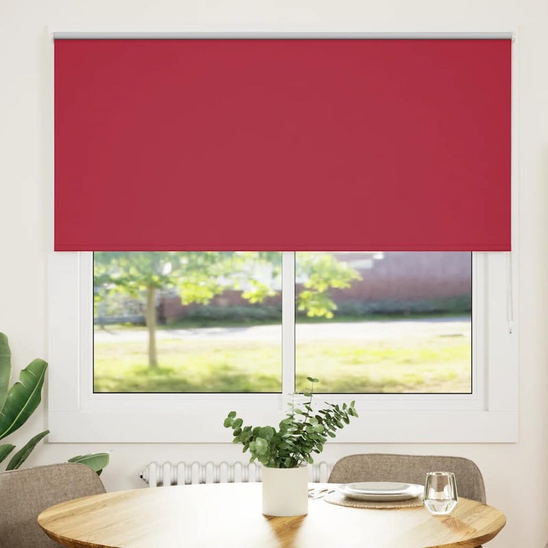 Roleta zaciemniająca Red 155x175 cm Szerokość tkaniny 151,6 cm vidaXL
