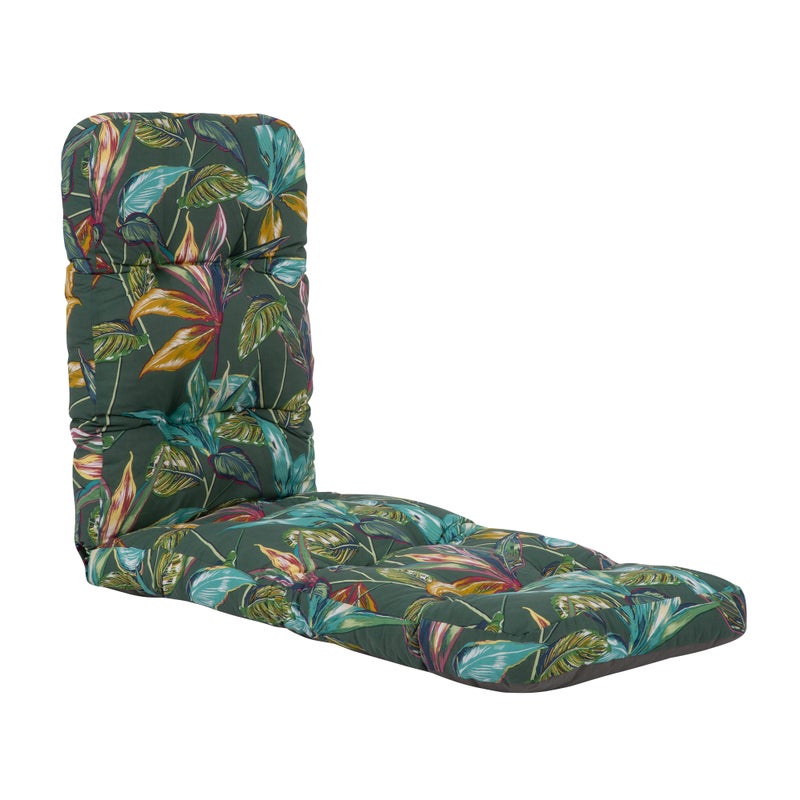 Poduszka na leżak 175 cm Tulon wzór tropikalny PATIO
