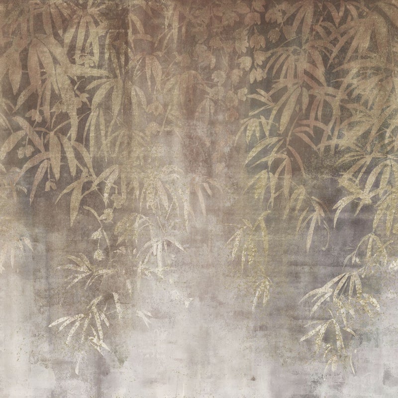 Fototapeta motyw liścia brązowym - 250 x 350 cm - KOMAR