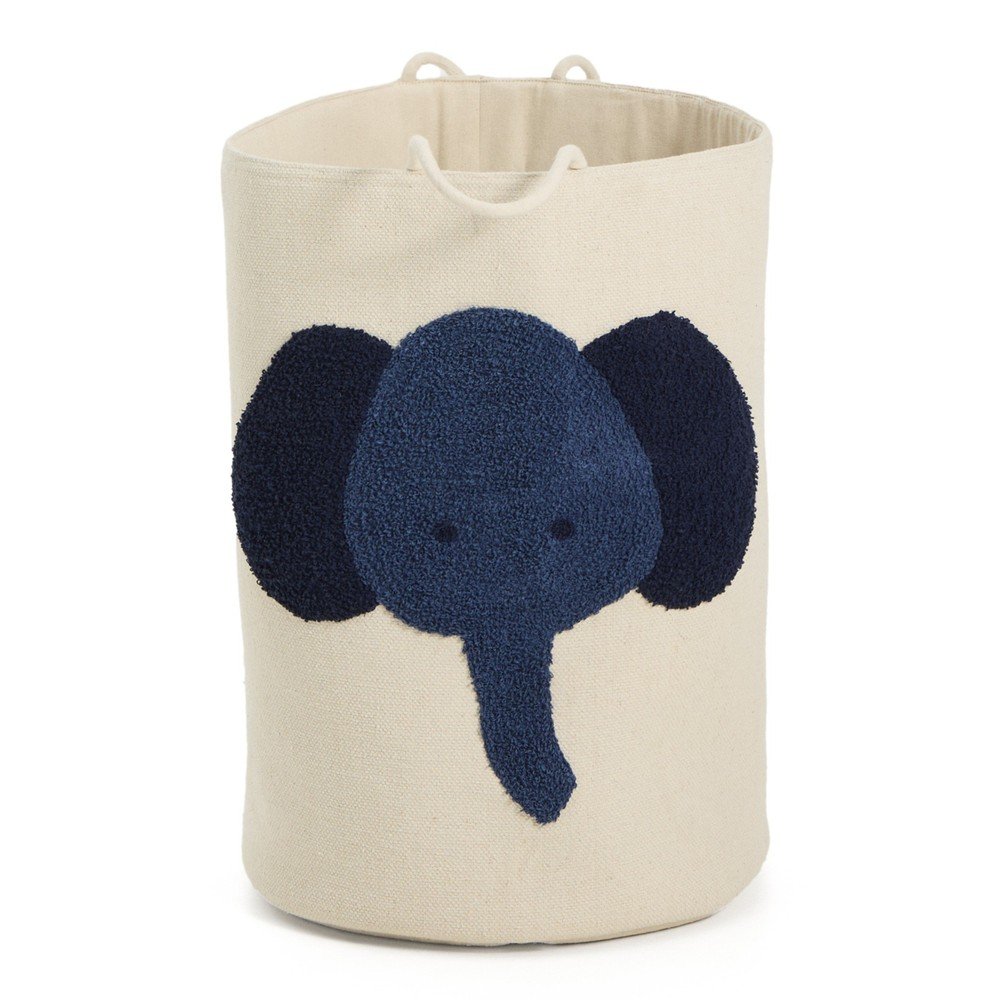 Tekstylny dziecięcy kosz na zabawki w kolorze kości słoniowej ø 35x50 cm Tandani – Kave Home