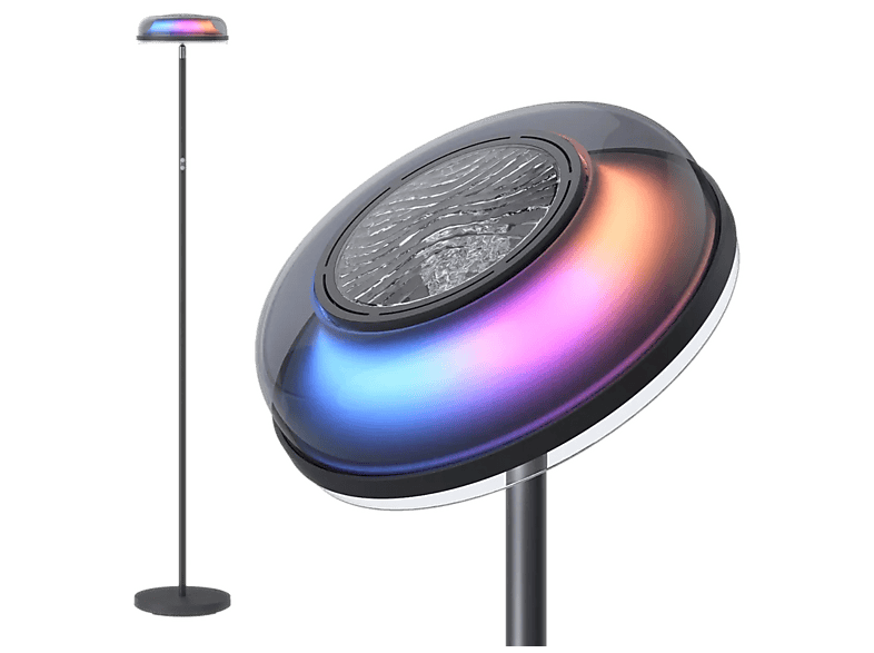 Lampa podłogowa LED GOVEE H60B0 RGBWW + RGBIC WW Uplighter Floor Lamp Czarny