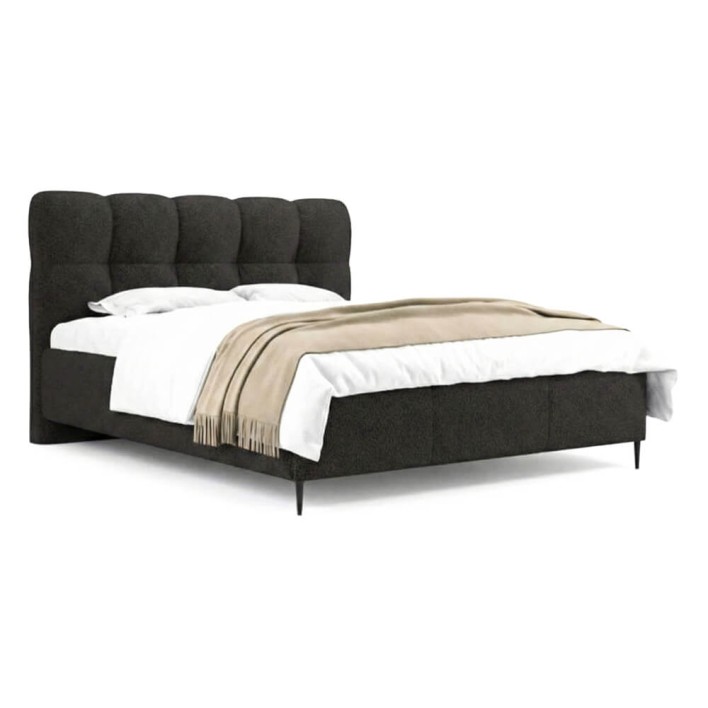 Łóżko tapicerowane NOVU 160x200 Matt Velvet 29 SZYBKA WYSYŁKA