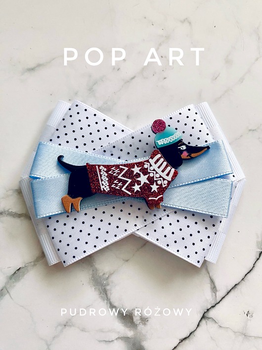 Kolekcja Pop Art Dog Zimowy Jamnik