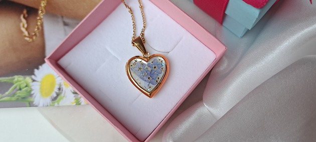 Sekretnik Serce Niezapominajki & Dzika Marchew