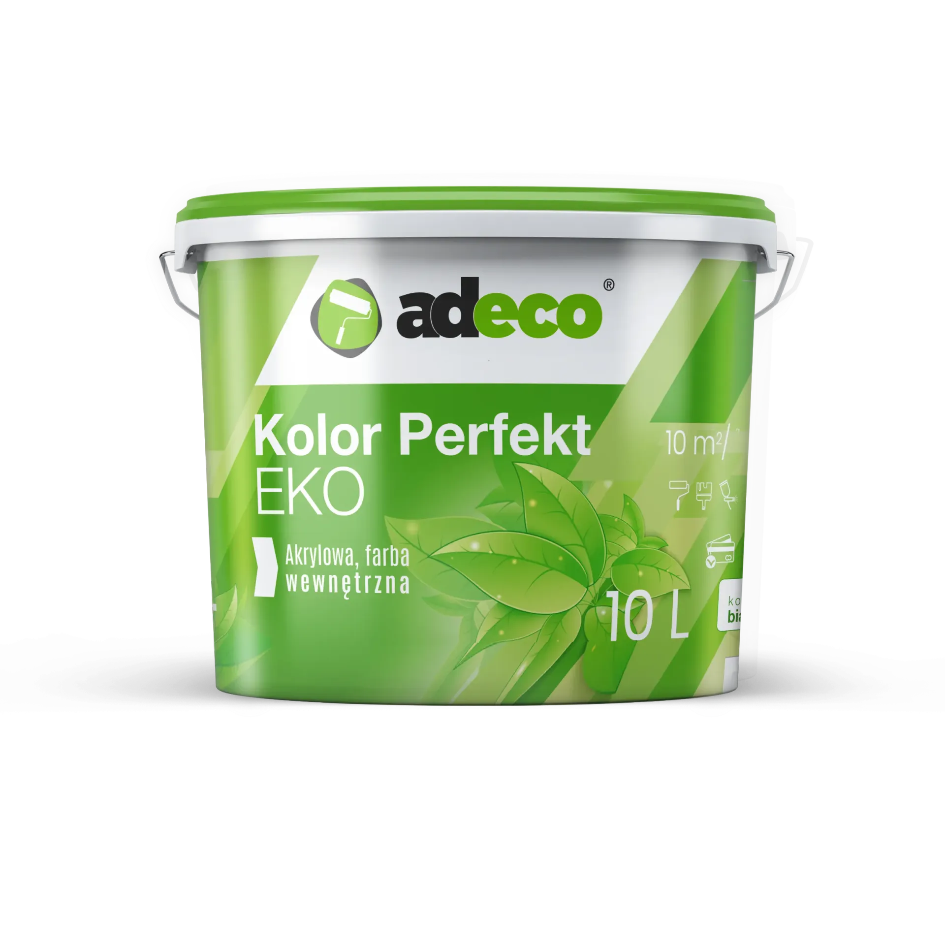 Farba biała emulsja wewnętrzna do ścian/sufitu 10L (10 L)