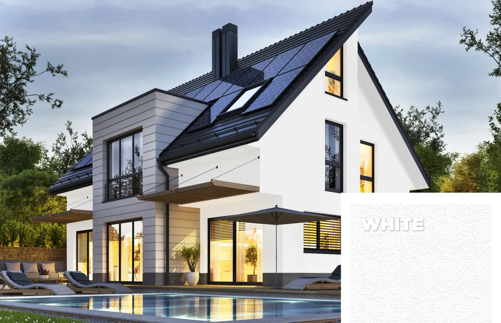 Adeco Silikonowy Tynk Elewacyjny TotalTherm® 17,5 kg baranek na 7 m² (BIAŁA)