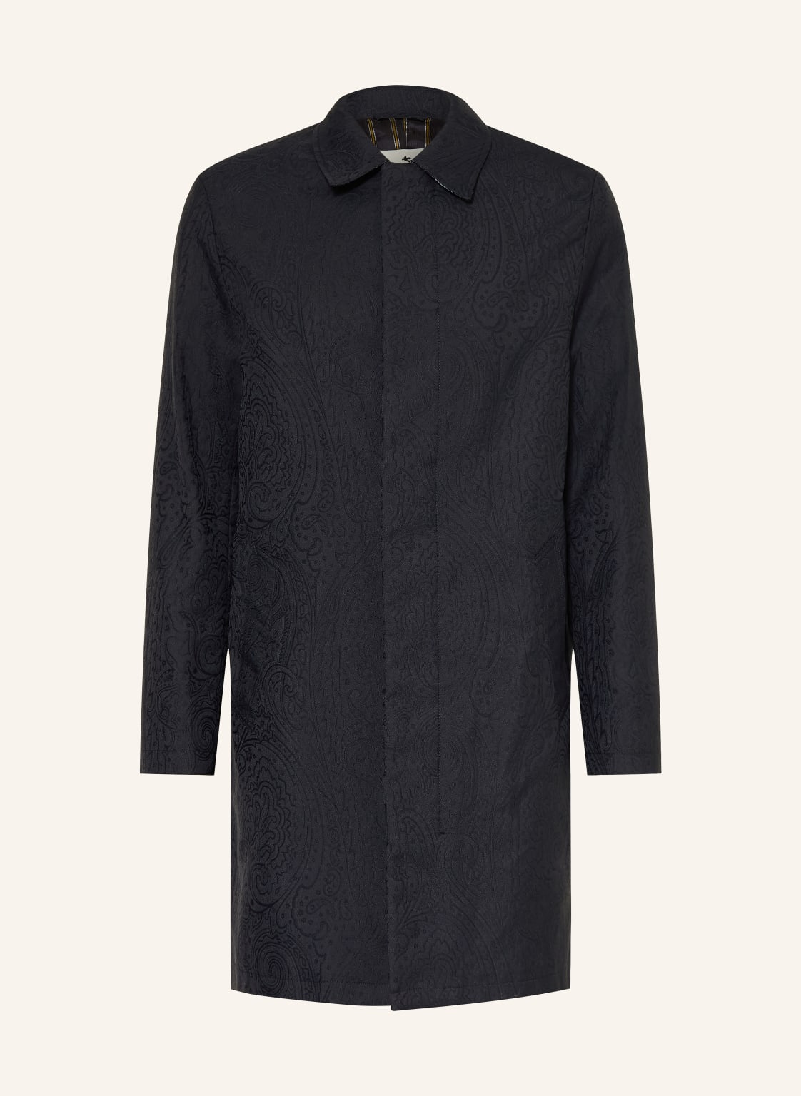 Etro Płaszcz Żakardowy blau